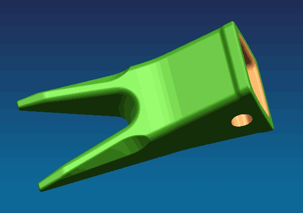 135-8208 Tooth-TWIN TIGER LONG Construction machinery parts