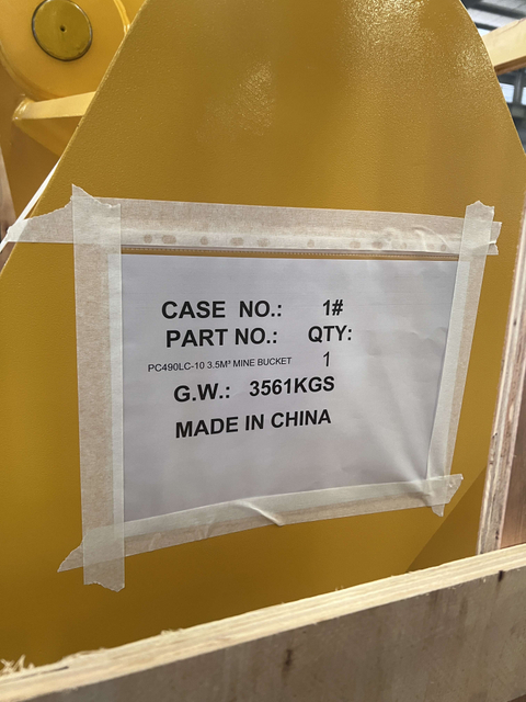 PC490LC-10 3.5M³ MINE BUCKET